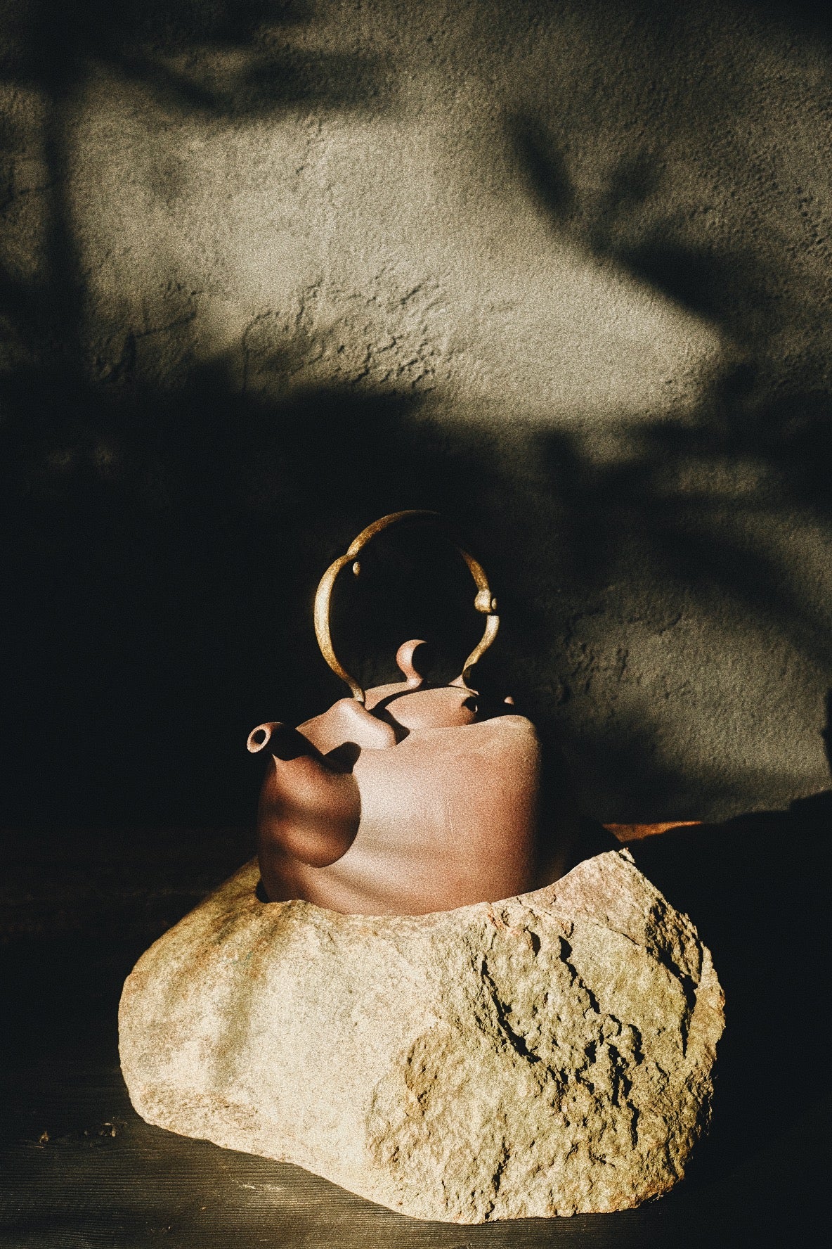 stone hearth • infrared brazier