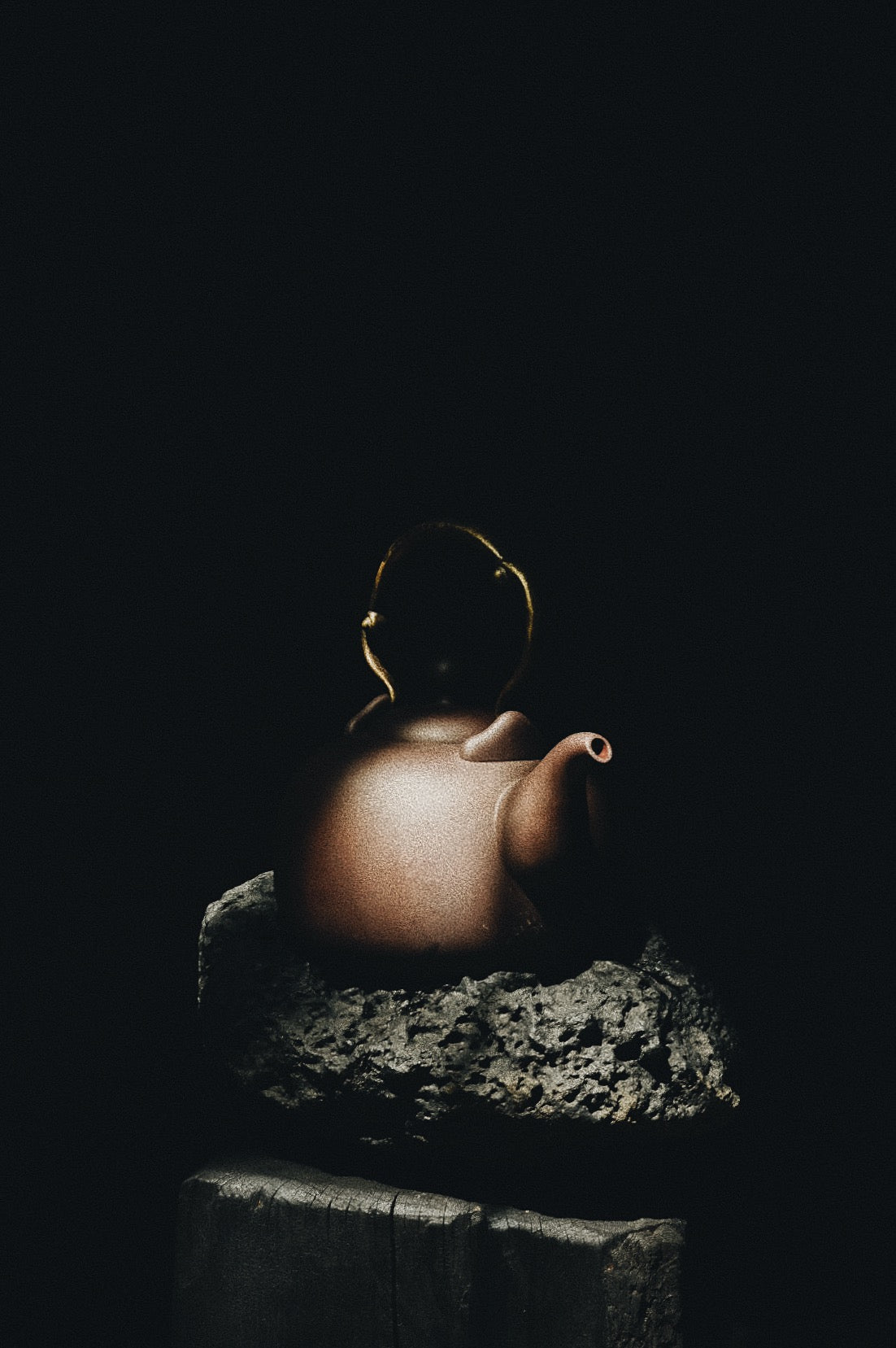 a stone hearth • nocturne •infrared brazier