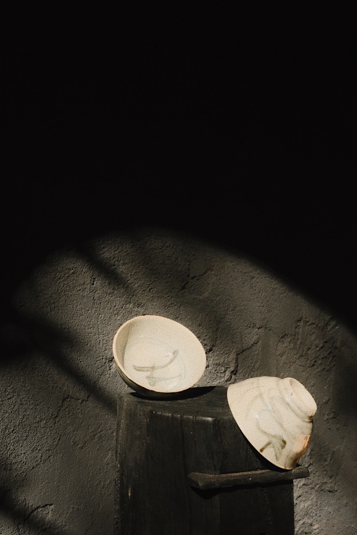 off-white seaweed motif | qing dynasty gong fu teacup