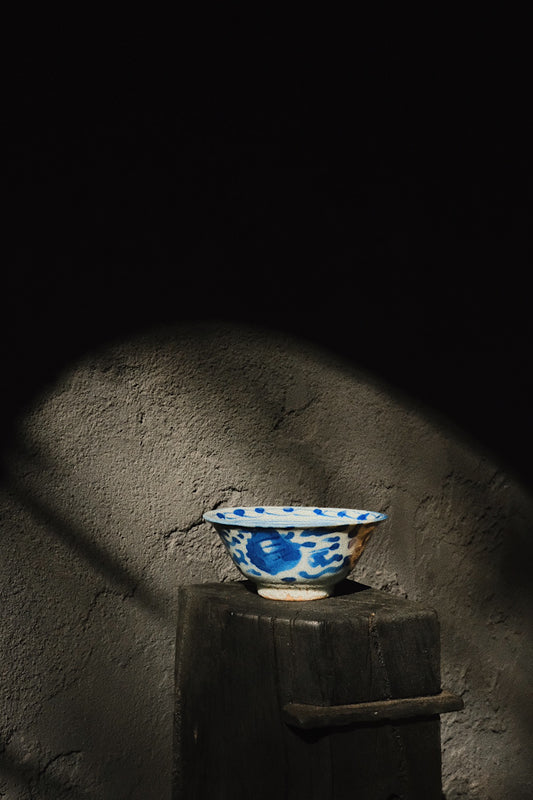 big flower motif | qing dynasty gong fu teacup