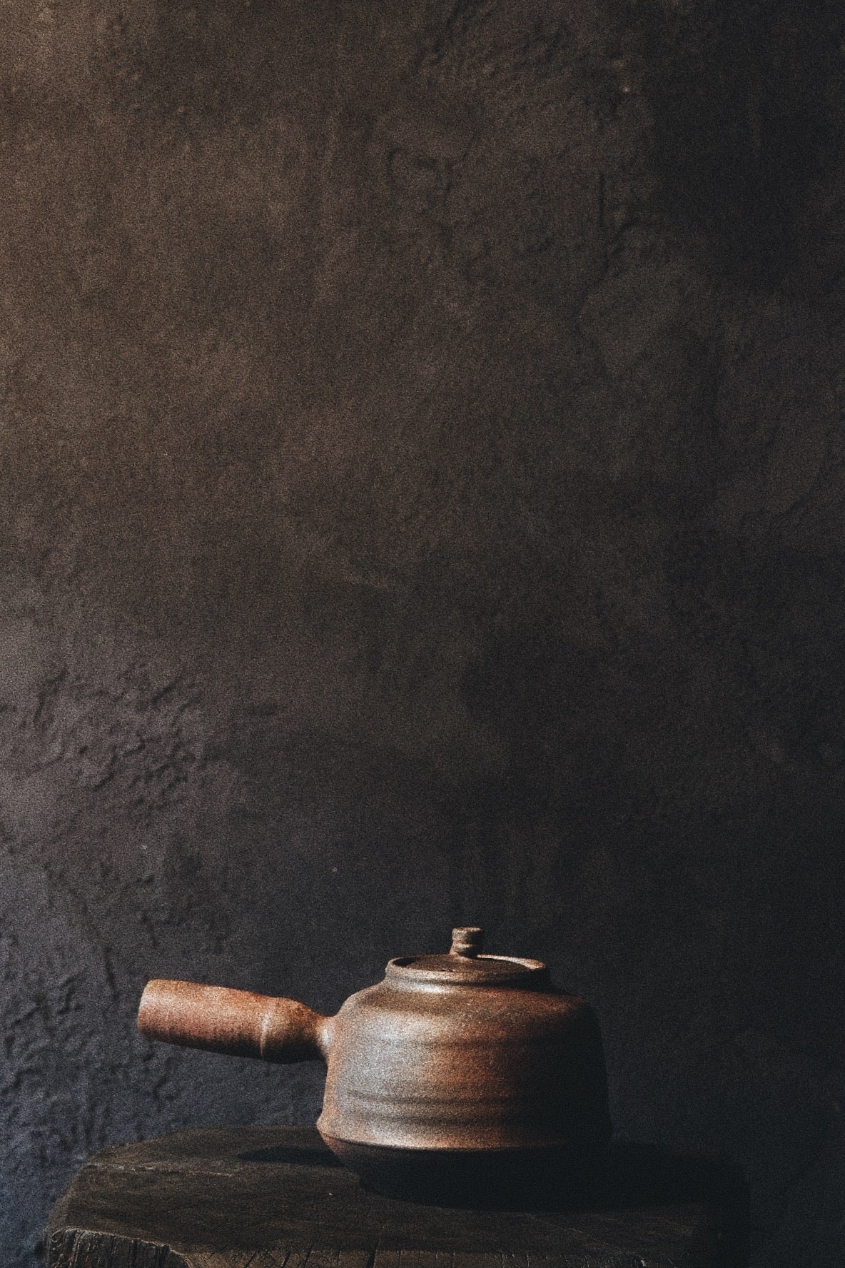 sidehandle teapot • woodfired
