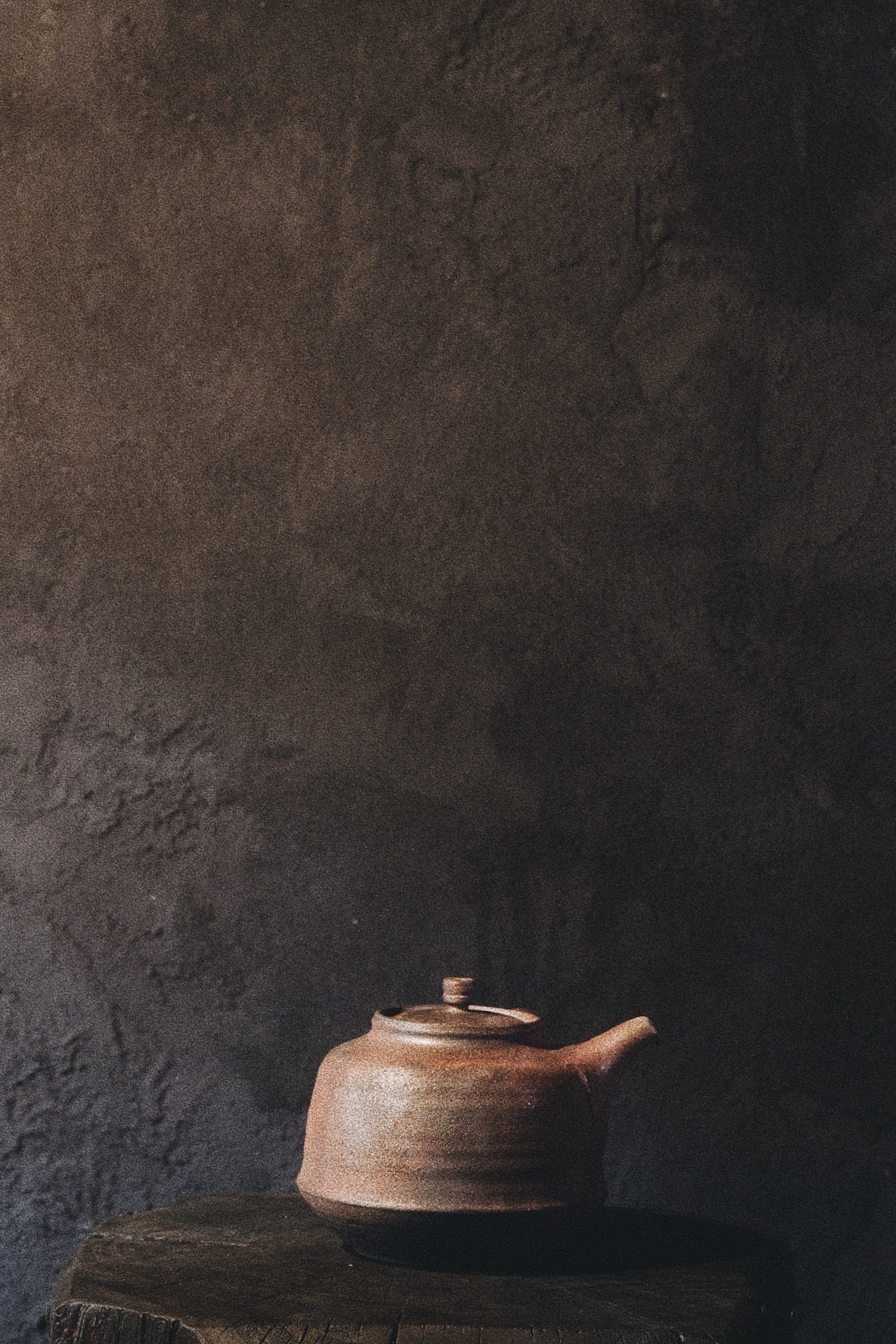 sidehandle teapot • woodfired
