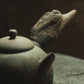 wooden handle yixing teapot • woodfired