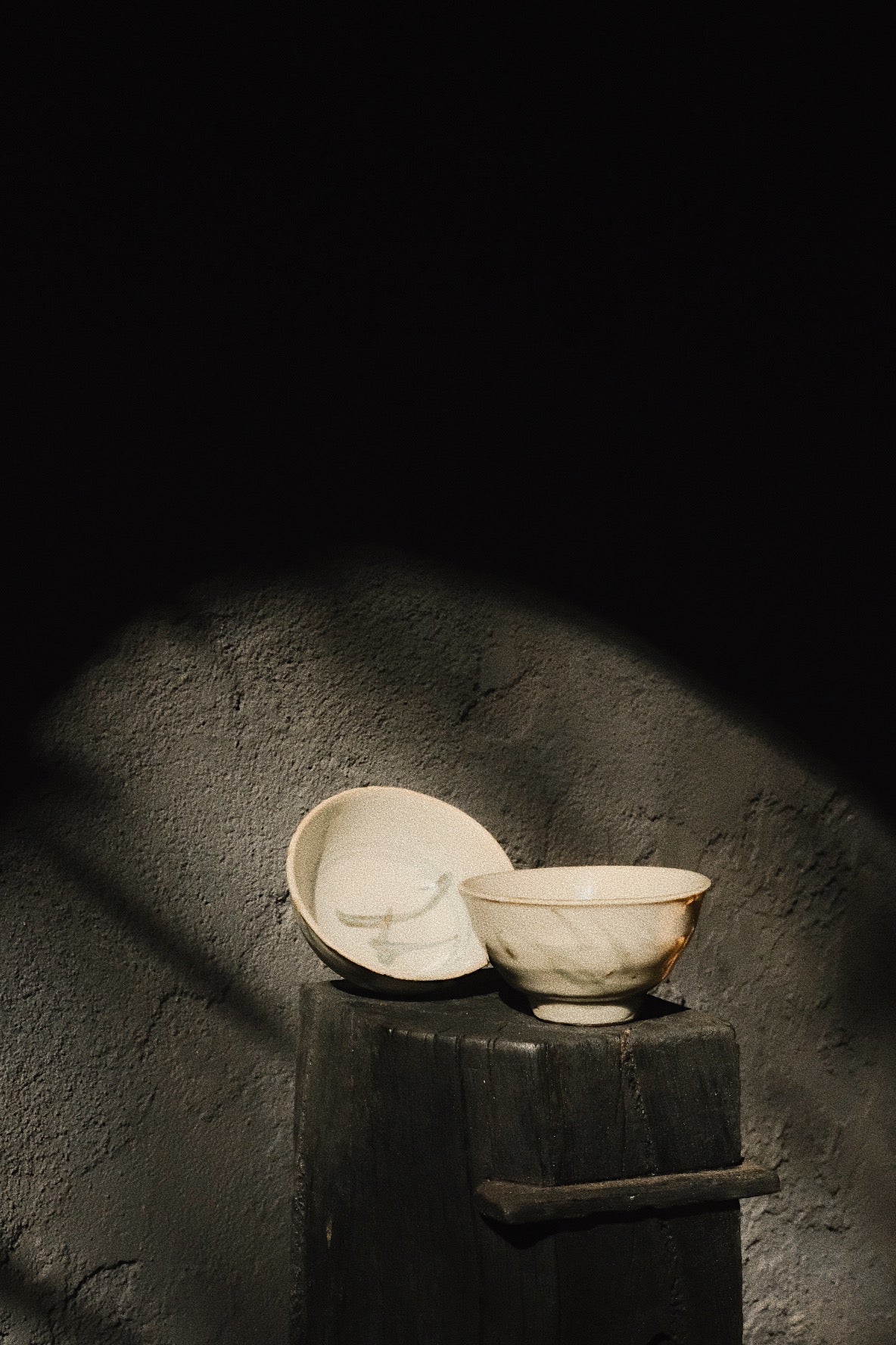 off-white seaweed motif | qing dynasty gong fu teacup