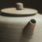 yixing sidehandle teapot • woodfired