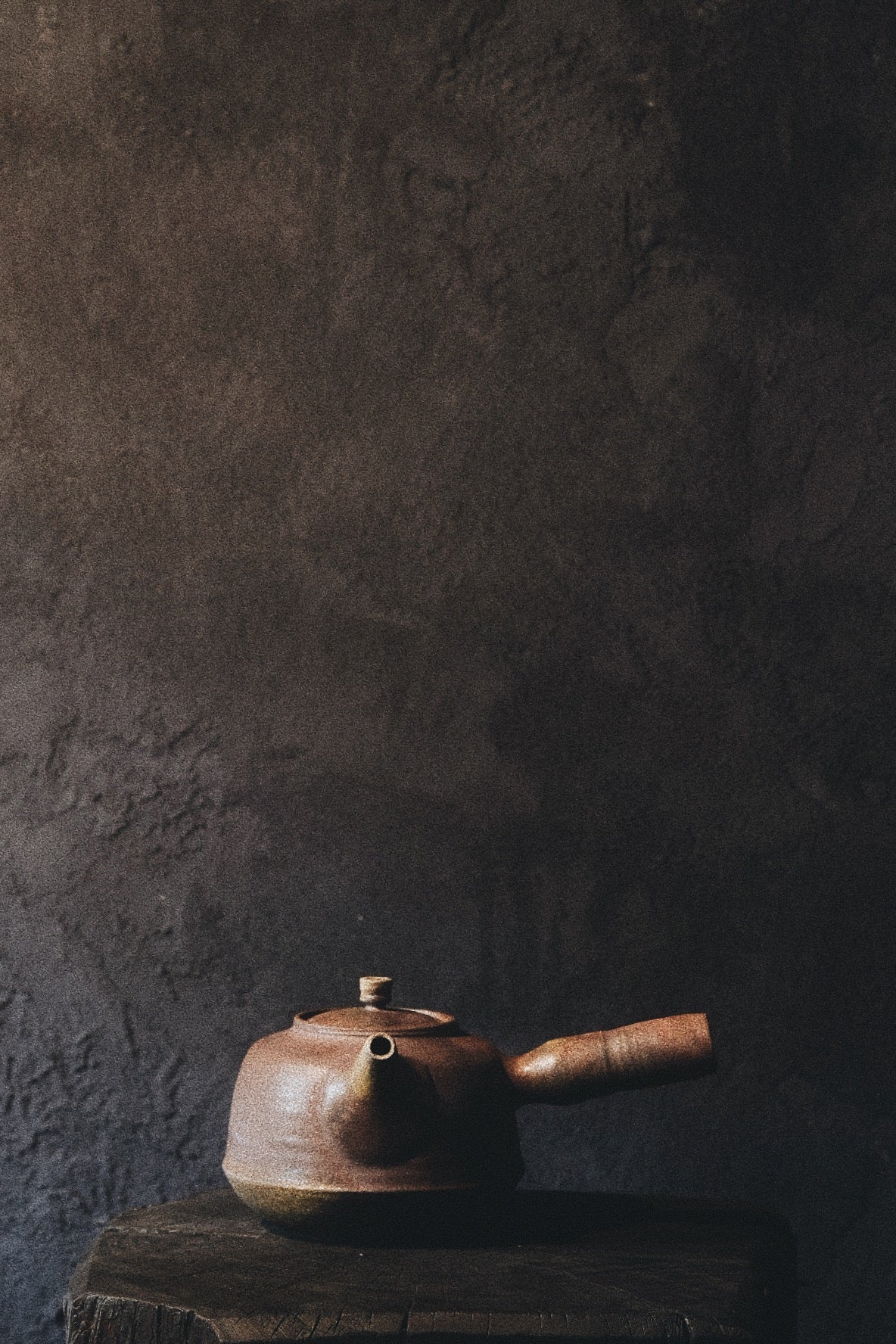 sidehandle teapot • woodfired