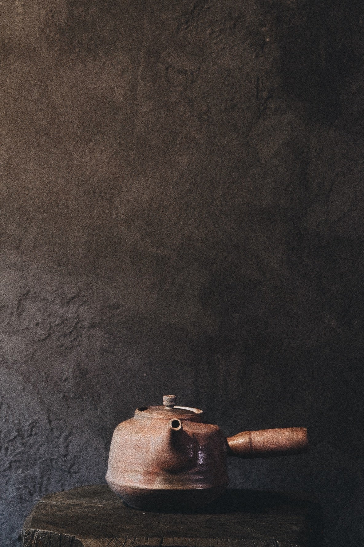 sidehandle teapot • woodfired