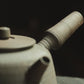 yixing sidehandle teapot • woodfired