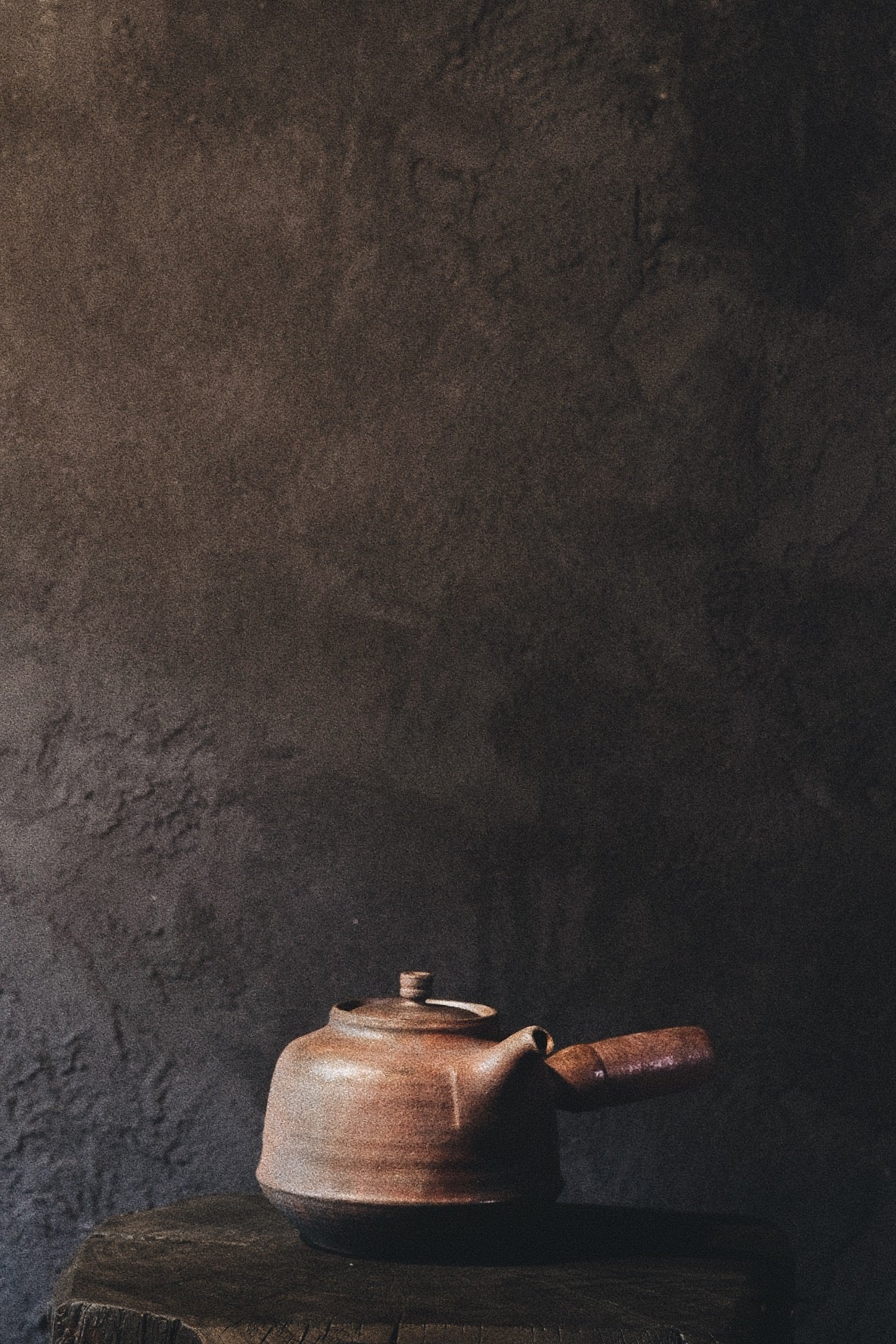 sidehandle teapot • woodfired